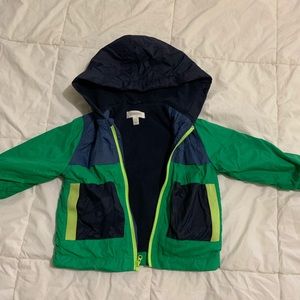 Fleece lined Raincoat!